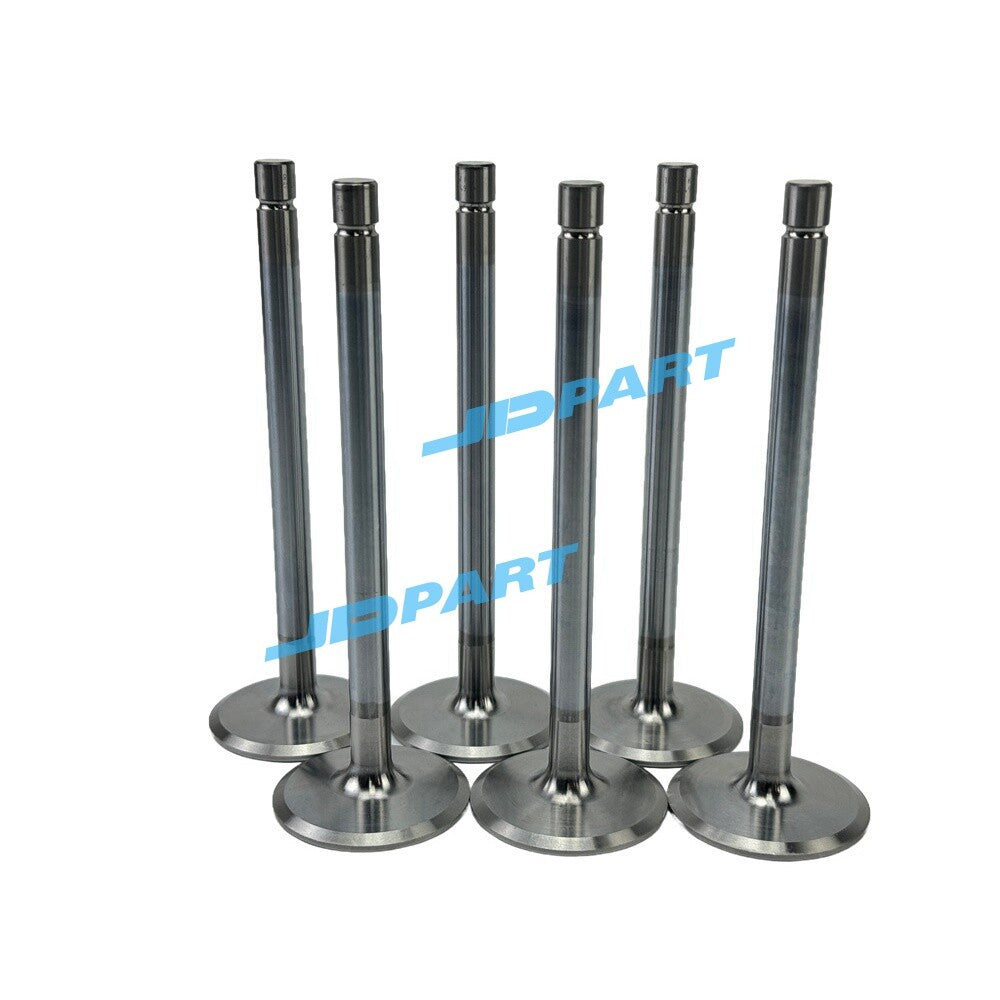 Suitable for Volvo 6-piece TAD1232GE intake valve 105-34949 excavator engine parts -
