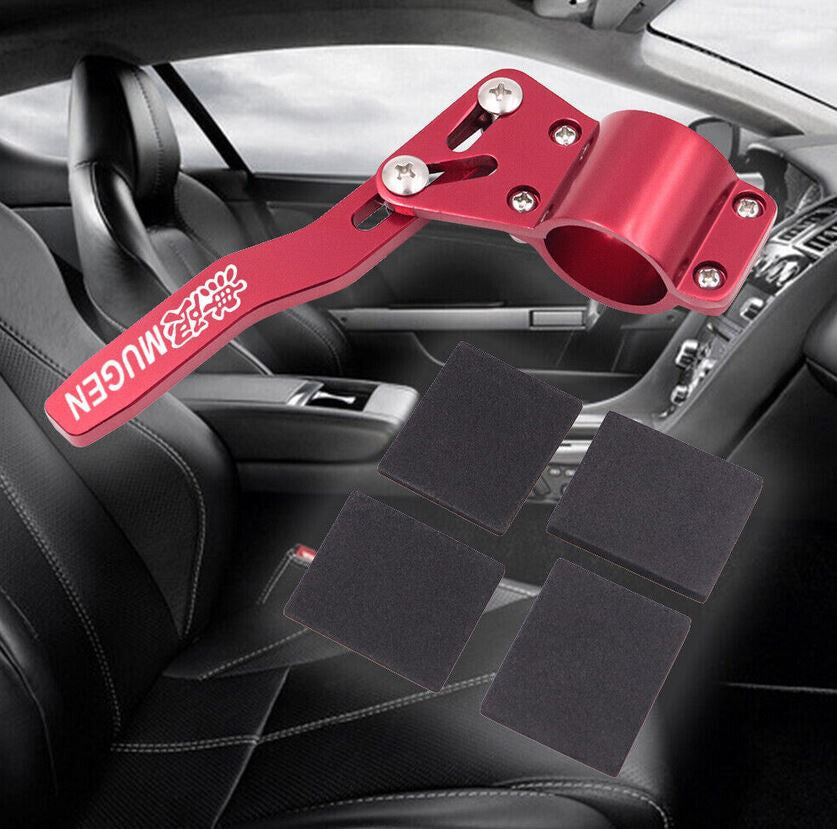 Car steering wheel turn signal lever extender stalk Mugen red for Honda for Acura