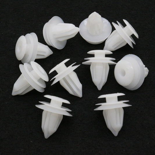 10-Piece Pack of for Mitsubishi Outlander for Phantom Door Decorative Installation Clips and Rivets MU000504