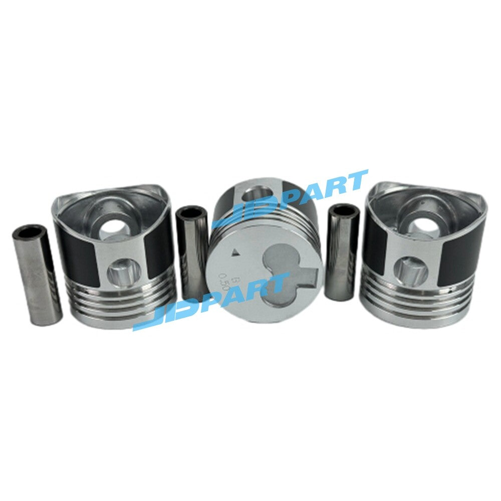 3-piece pack of K3B +0.5 piston pins for engines -