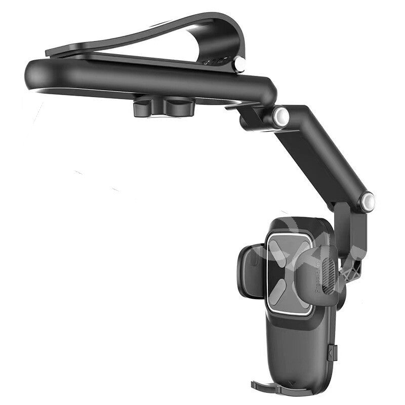 360° Car Phone Sun Visor Holder Mount Skid-Proof For 4-7In Cell Phone GPS