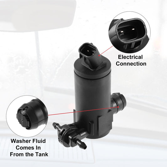 Windshield Washer Pump for Lexus RX350 for Toyota Venza C-HR for Sienna RAV4 85330-0E031 Q