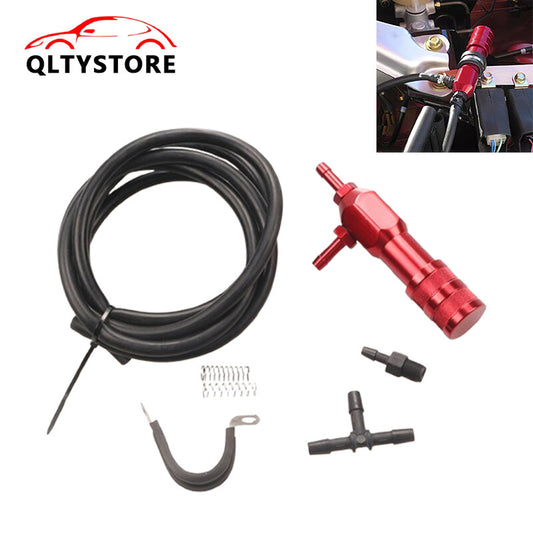 Red Adjustable Racing Turbo Boost 1-30 Psi Car Manual Boost Controller Kit