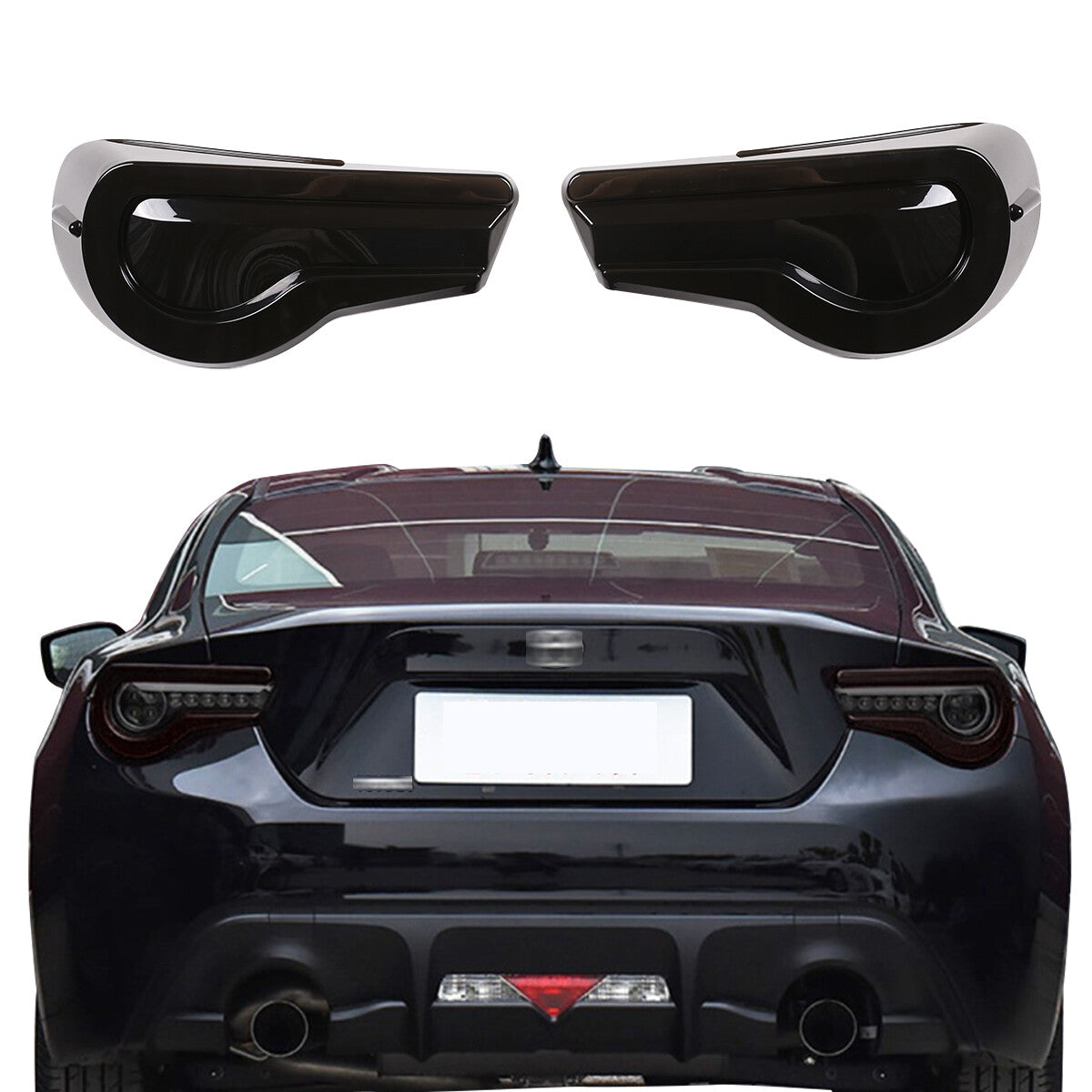 for Benz ML GL GL GLS GLE Class 2 Chrome Side Wing Rear-view Mirror Frame Decorated- v
