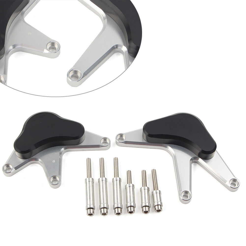 for Honda CBR1000RR 08-17 Engine Case Stator Cover Guard Slider Protector Silver