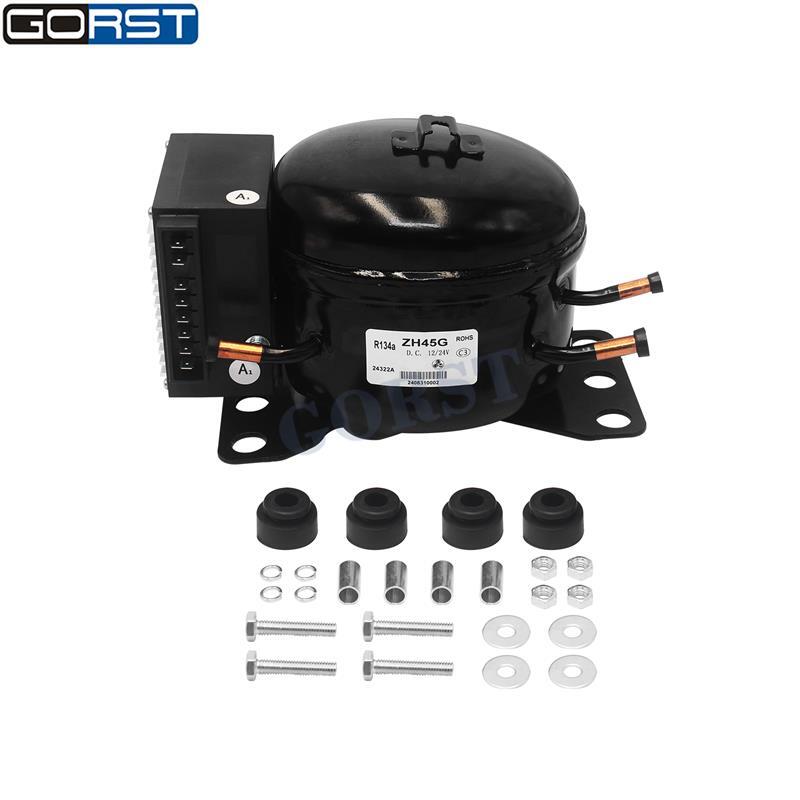 ZH45G DC Car Refrigeration Air Compressor Fridge Freezer Marine 12V 24V R134a Q