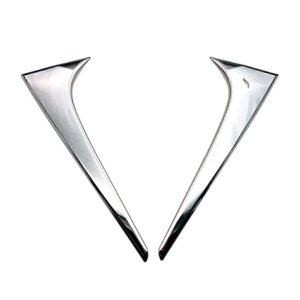 Chrome Rear Window Wing Side Cover Trim Fit for Lexus UX 200 250h 260h 2019-2021
