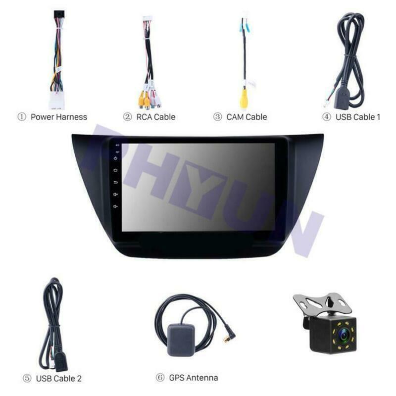 For 2006-10 for Mitsubishi Lancer IX 9 Android 10.0 Car Radio Stereo GPS w/ Camera