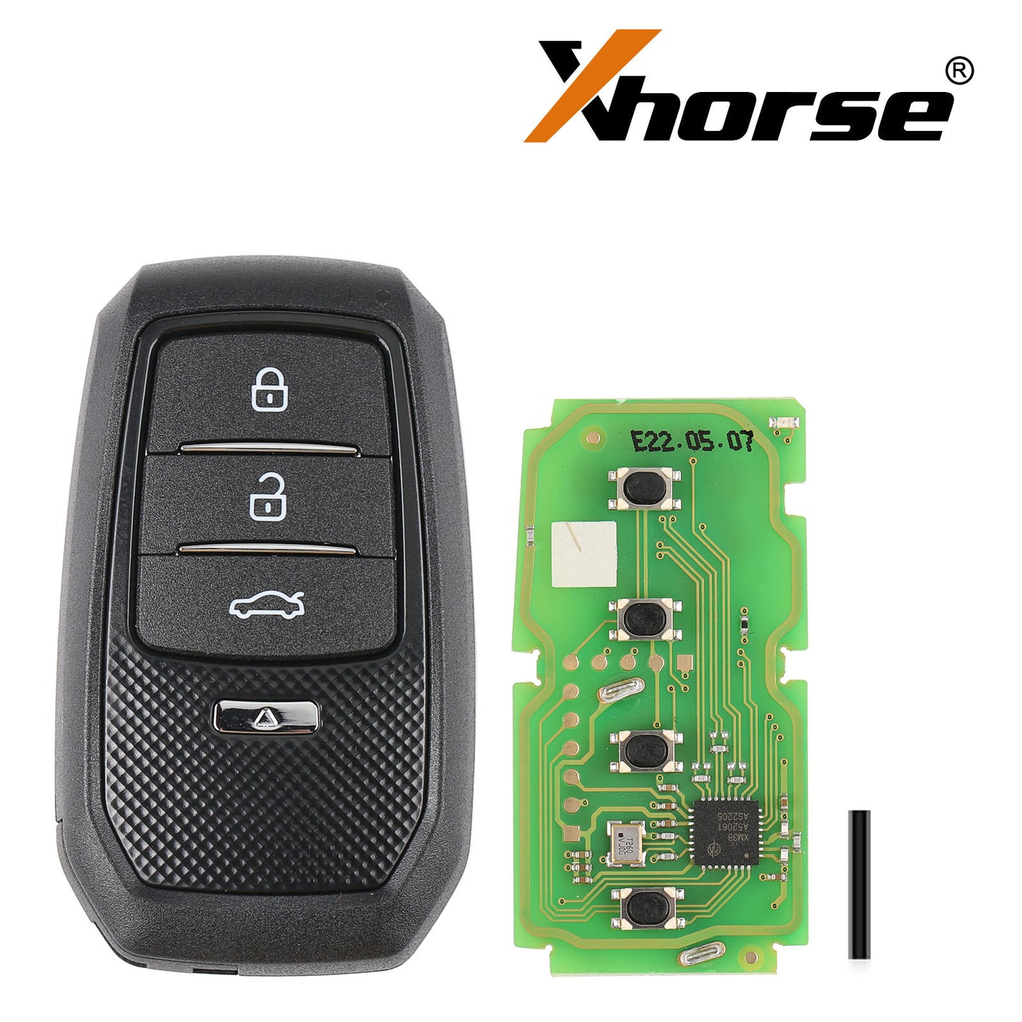 5x XSTO01EN Univeral for Smart Key + Shell for Toyota XM38 Support 4D,8A,4A