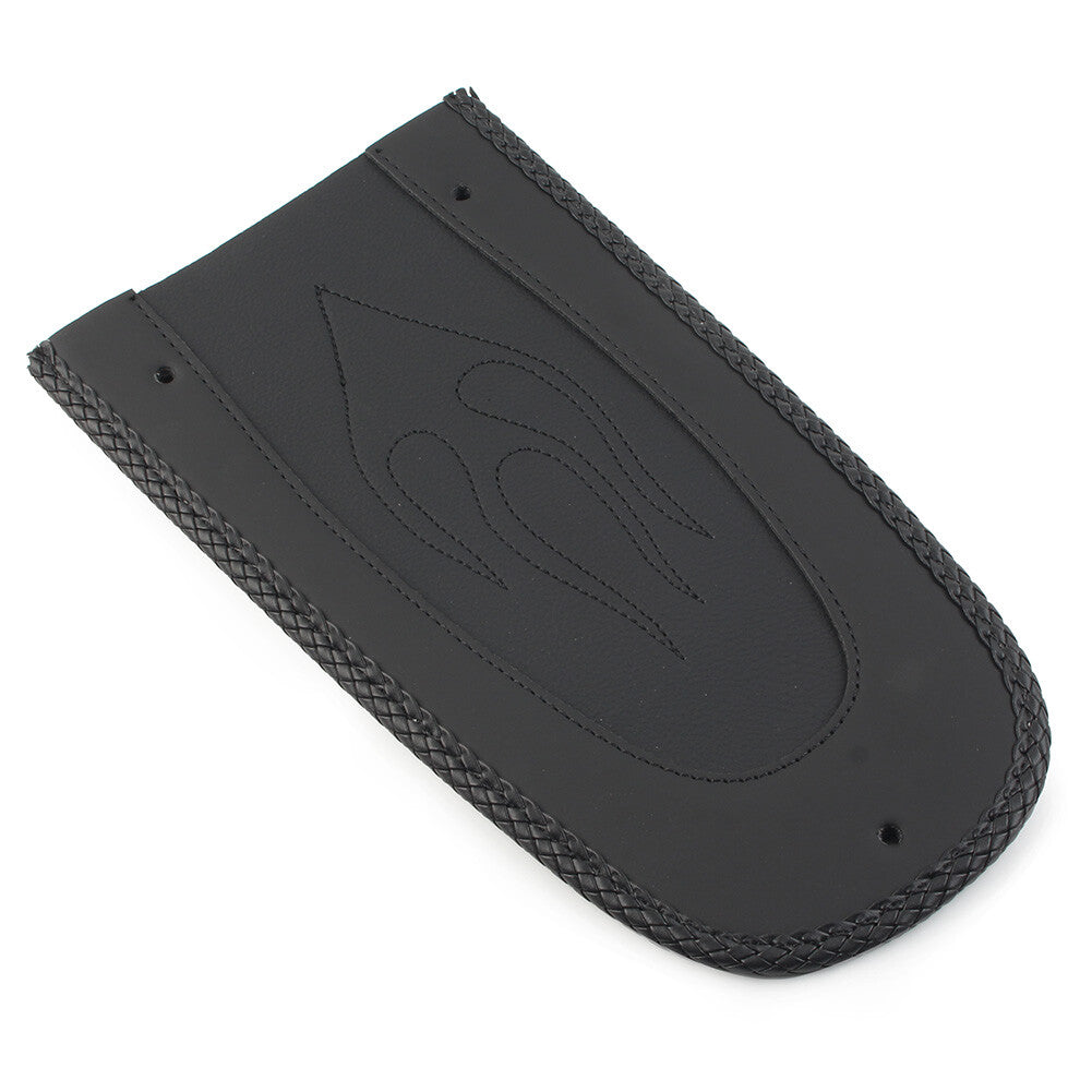 Black Flame Solo for Seat Rear Fender Bib for Harley Touring Electra Glide Road King Q