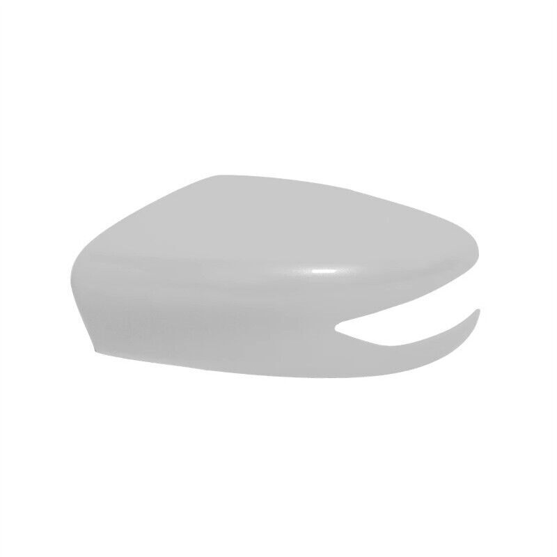 White Left Side Rearview Mirror Shell Cover Cap for Nissan Sentra/Sylphy 2012-19
