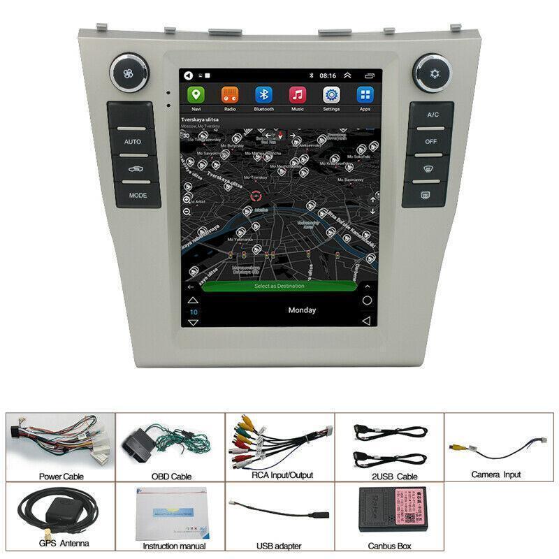 Android 10.1 MP5 Car Stereo Radio GPS Player For 2006-2011 for Toyota for Camry 9.7