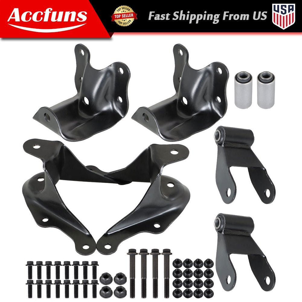 Suitable for 1986-1997 Ranger rear suspension leaf spring locks and bracket kits. n