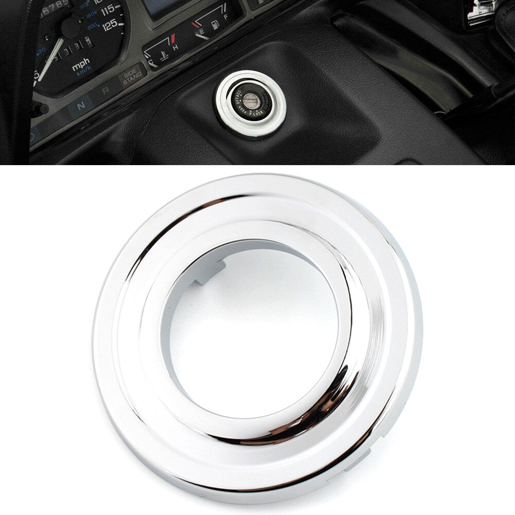 for Honda Goldwing GL1500 1988 1989-2000 Chrome ABS Key Ignition Switch Grommet Q