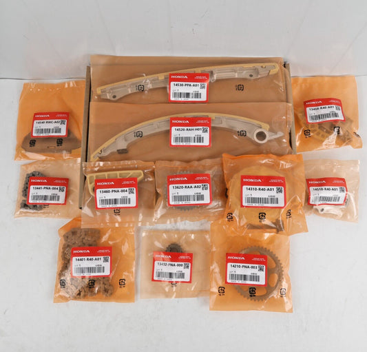 Timing chain kit for camshaft phasers suitable for Honda Accord CR-V 2.4L L4 2008-2015, brand new. Q
