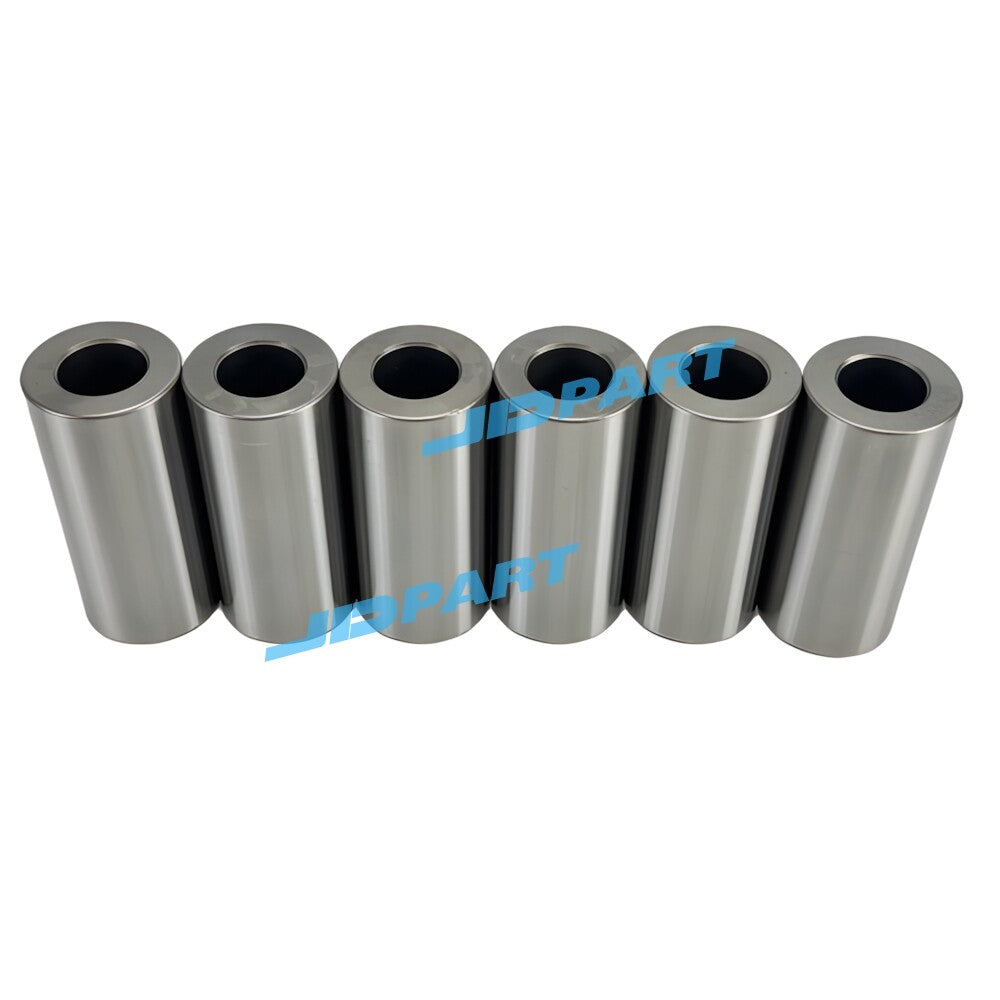 6-piece set of 6D105 piston pins for excavator engine parts -