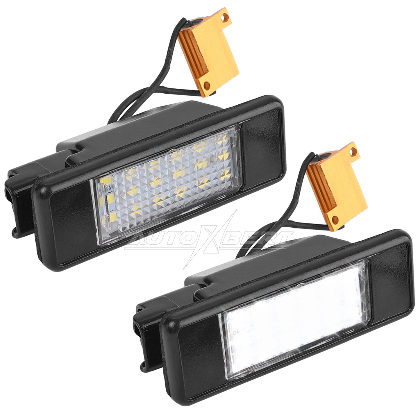 2pcs LED License Plate Light for Benz Viano Vito W639 2003 -15 Sprinter W906 Q