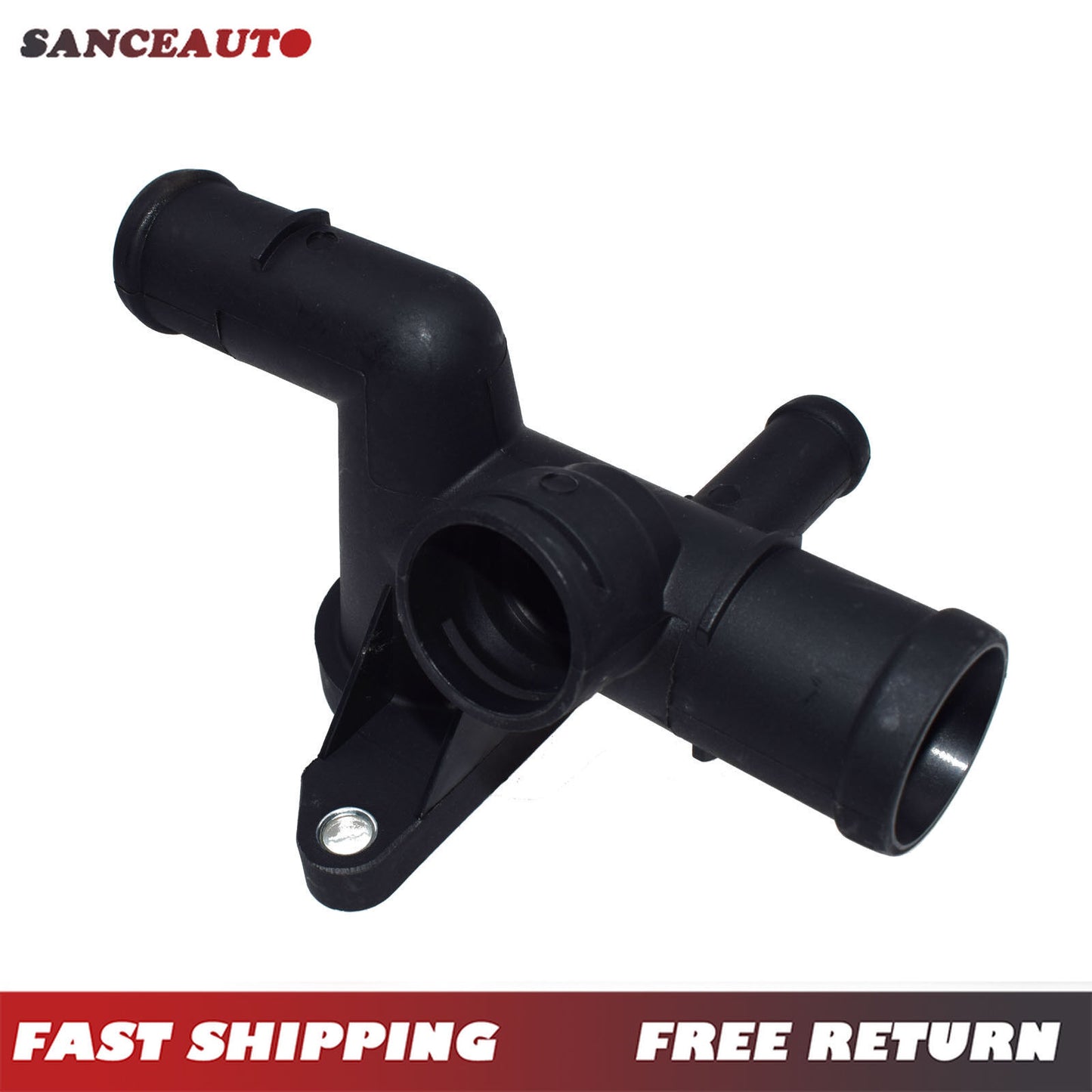 New coolant hose flange water connector coupler for Audi for Jetta for Golf 06A121132Q- n