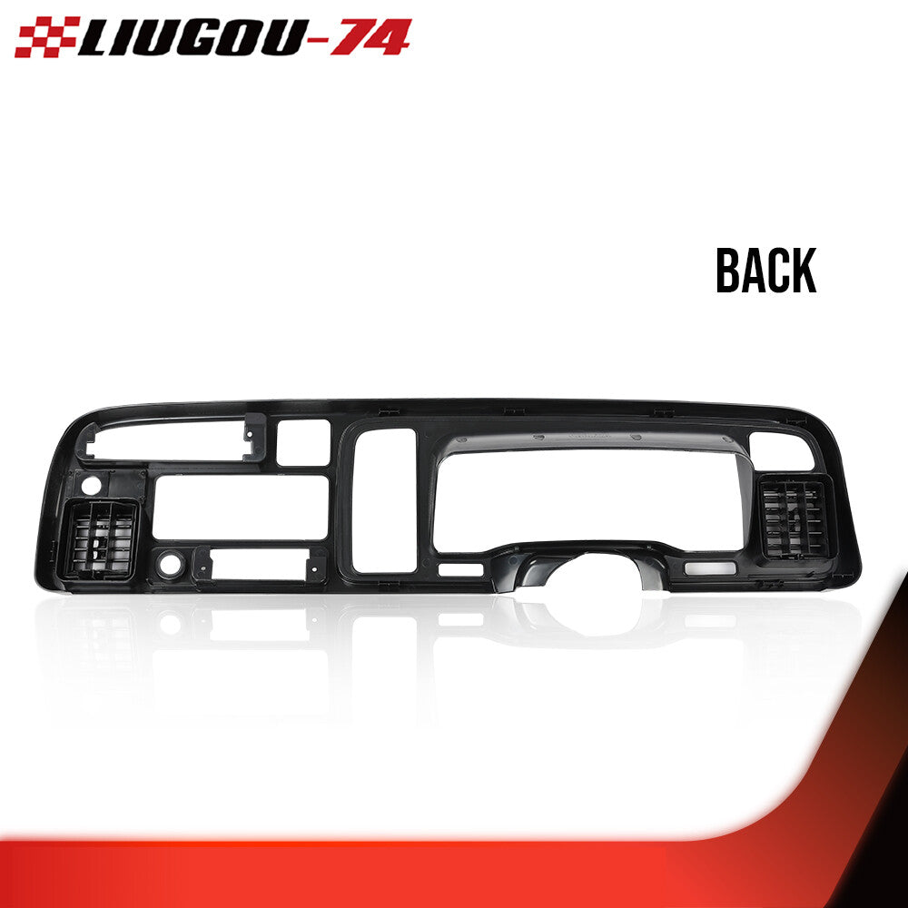 Dashboard Bezel Cover with Air Vents Fits 1994 - 1997 for Dodge for Ram 1500 2500 3500 Pickup - v