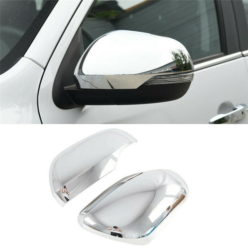 2X Rearveiw Side Mirror Cover Trim for Mitsubishi Montero Pajero Sport 2020 2021