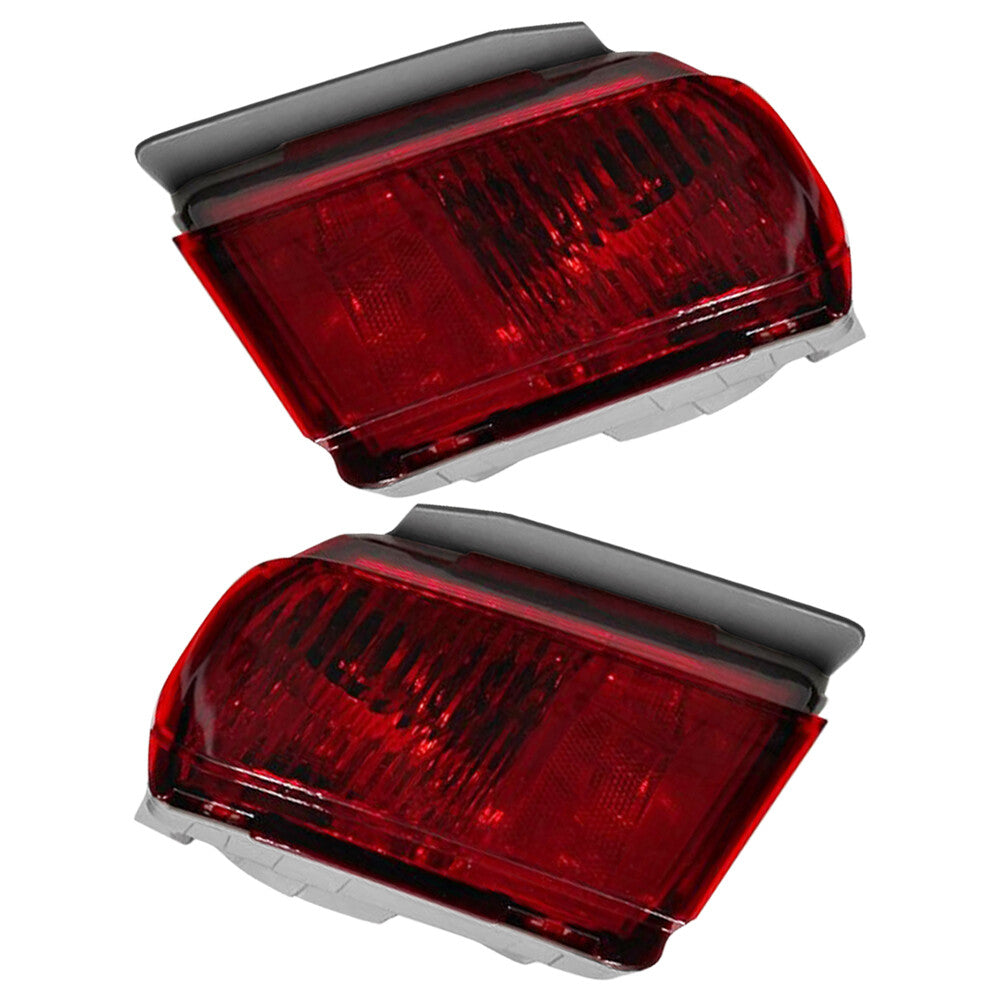 2x Rear Fog Light Bumpe Lamp For 10-15 for Toyota for Land Cruiser Prado FJ150 LH+RH