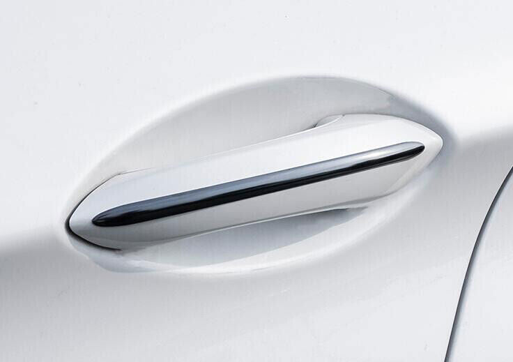 Gloss Black Exterior Outside Door Handle Cover Trim Fit for BMW 5 Series 2011-16