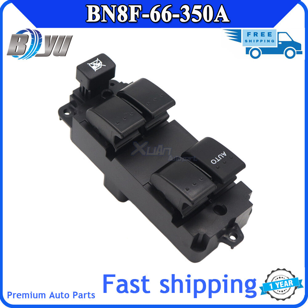 Brand new 1 Master Power Window switch on the left side for Mazda 3 2004-2009 BN8F-66-350A- v
