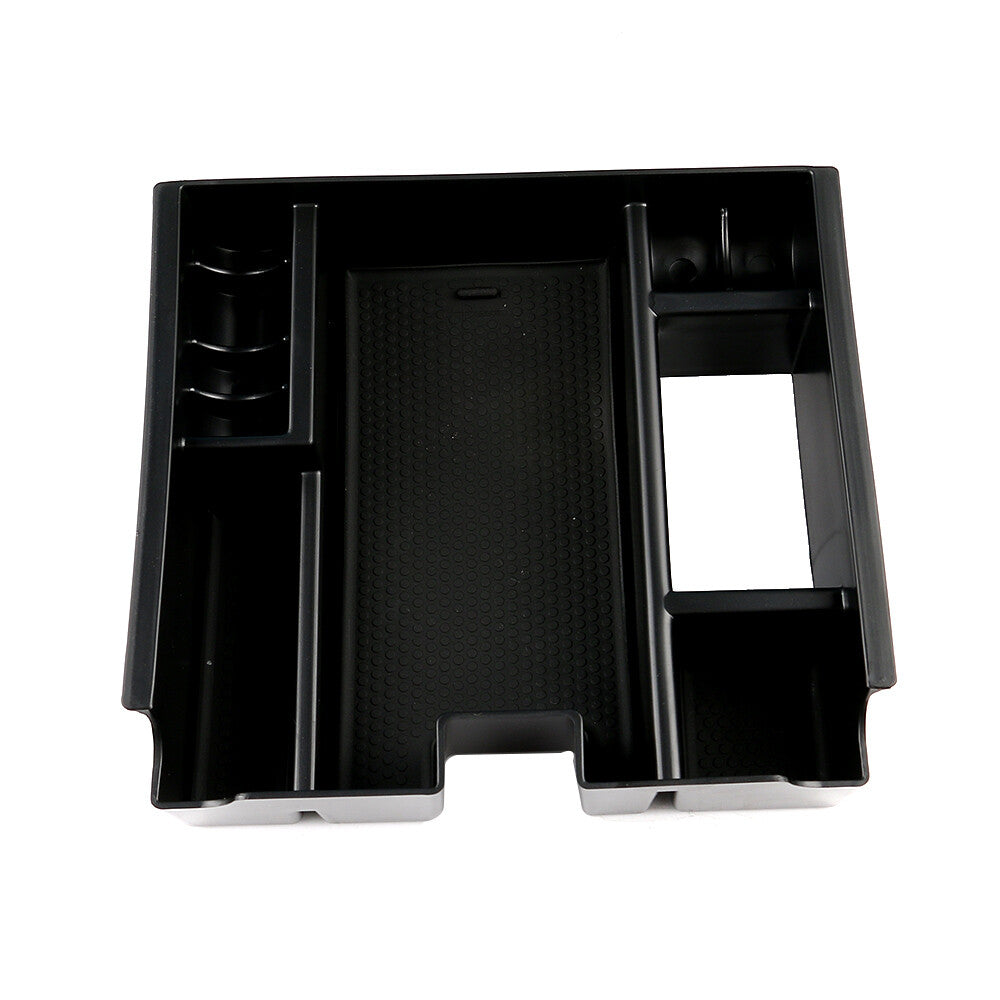 Front Armrest Console Central Storage Box Organize Fits for Jaguar for XF 2009-15 Q