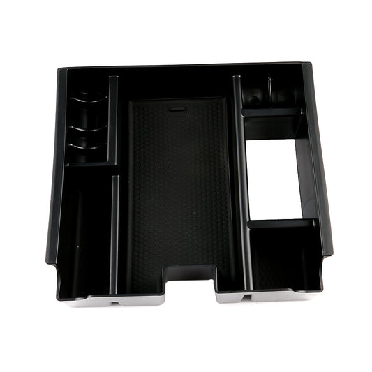 Front Armrest Console Central Storage Box Organize Fits for Jaguar for XF 2009-15 Q