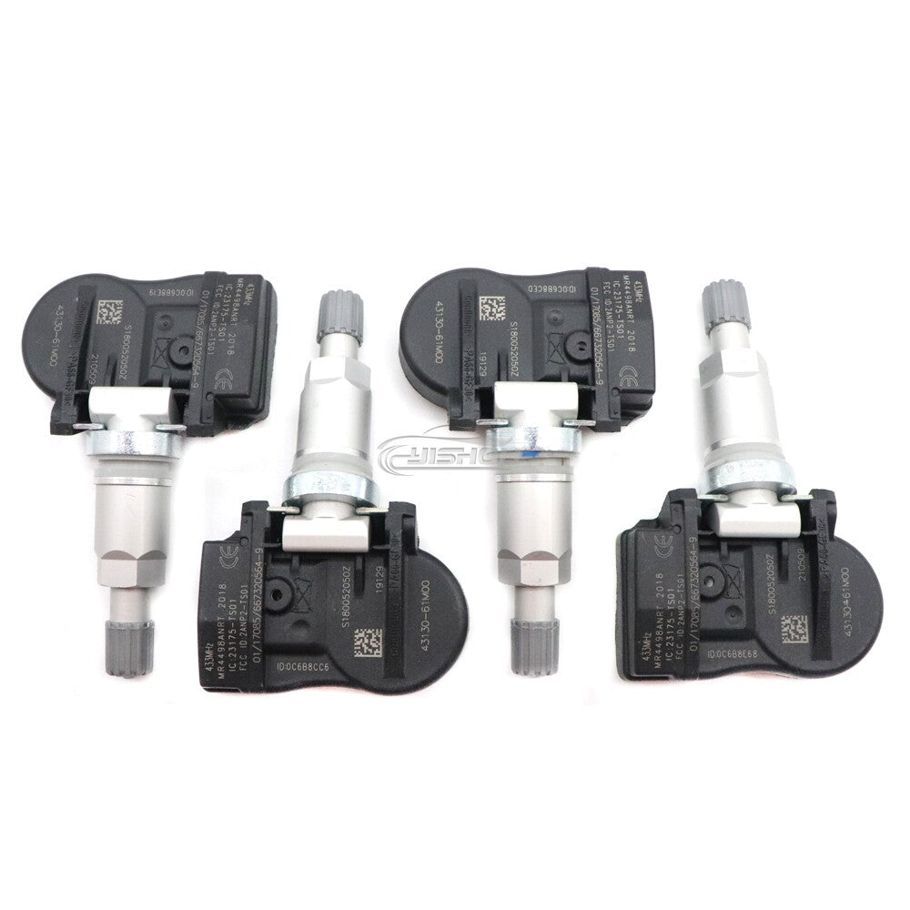 4-piece TPMS tire pressure monitoring sensor kit 43130-61M00 for Suzuki for Swift Vitara