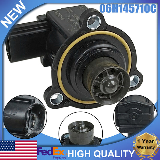 Turbocharger shut-off valve 06H145710C is suitable for Beetle, for Golf , for Tiguan , for Audi A5, A6, Q5, and Q7. n