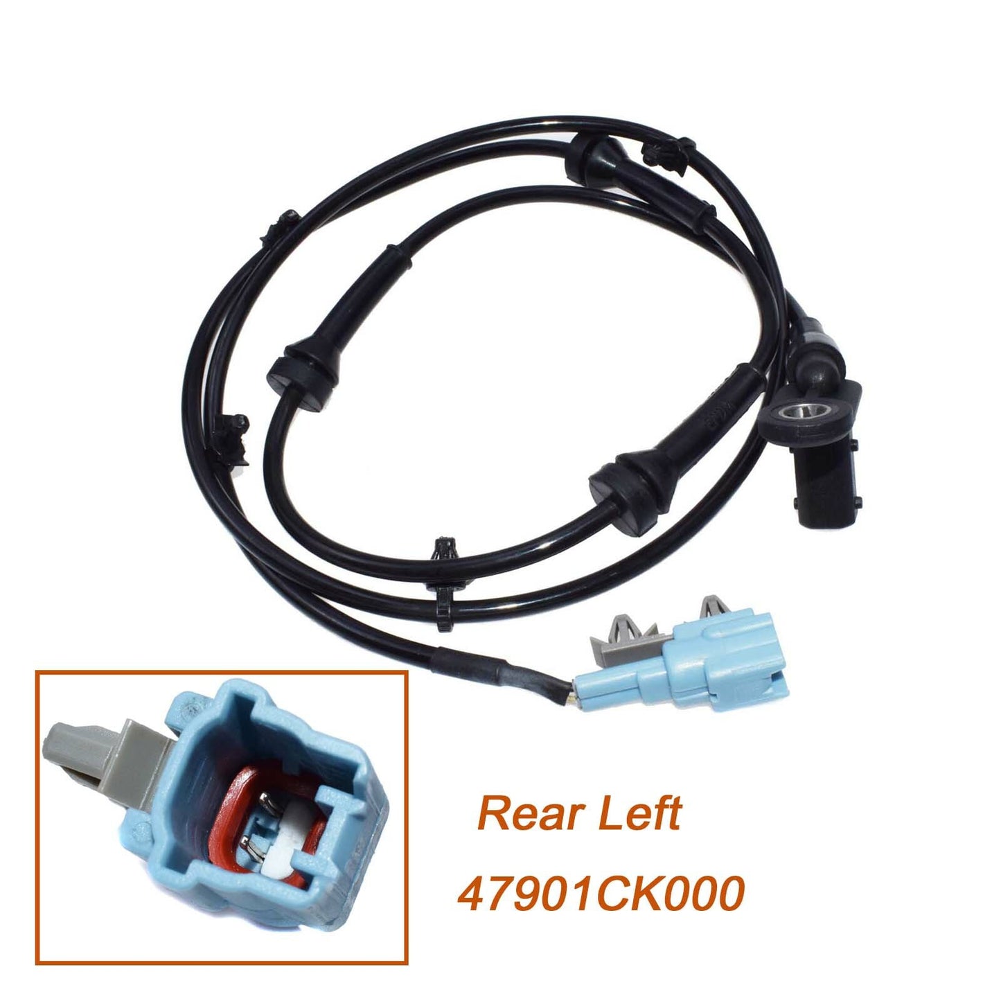 Brand new 47901-CK000 ABS wheel speed sensor, left rear, suitable for Quest 2004-09 ALS306- n