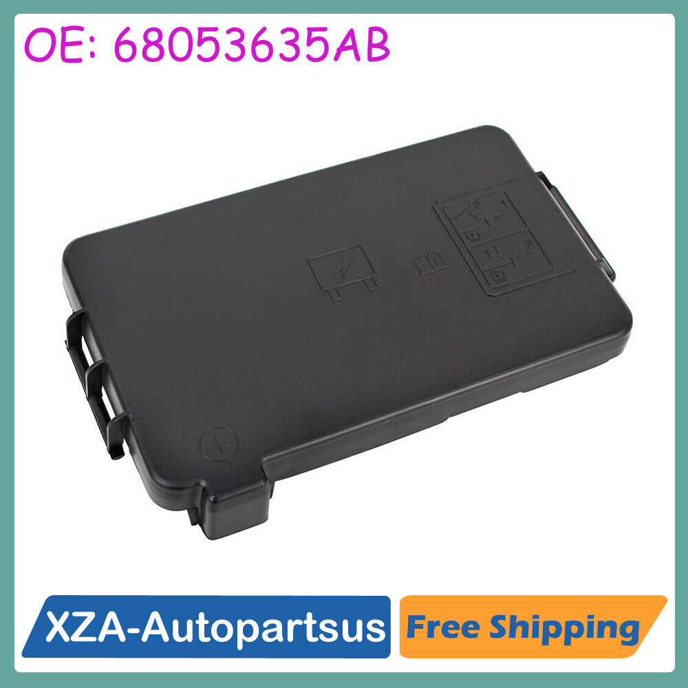 Fuse Box Cover Lid Plastic Black Fit for Dodge for Ram 1500 2500 3500 New 68053635AB Q