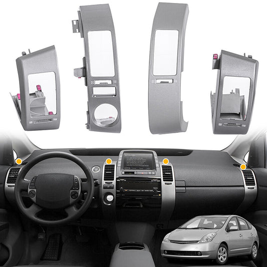Front dashboard ventilation panel replacement for Toyota Prius 2004-09 - Air socket cover replacement part