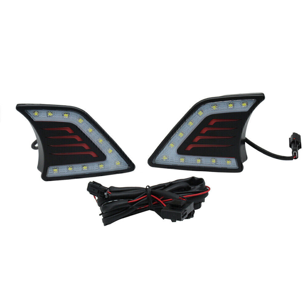 2x LED Daytime Running Lights DRL Fit for Toyota Hilux Vigo 2011-2014 2012 2013 Q