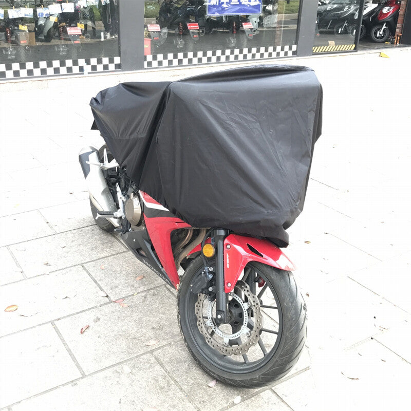 210D Durable Motorcycle Cover Rain Dust UV Waterproof Protector Outdoor Oxford v