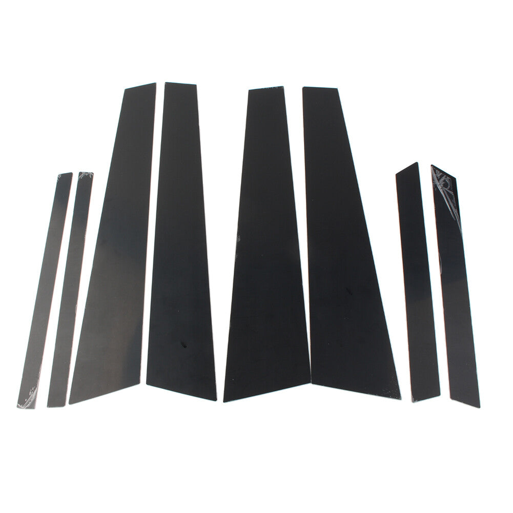 Door Window Column B C Pillars Posts Cover Trims for BMW X6 E71 2009-2014 8PCs
