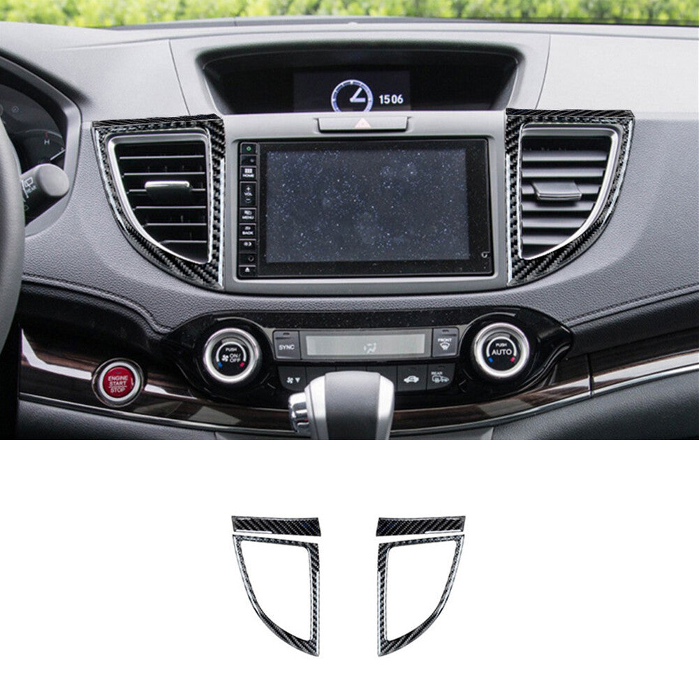 Red Carbon Fiber Dashboard Frame Decor Trim Cover For COBALT 2005-2010 v