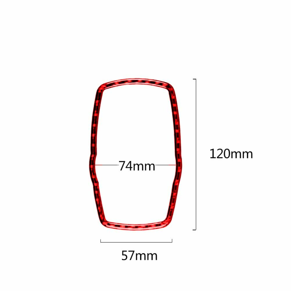 Carbon Fiber Dashboard Speedometer Cover Trim For Silverado/Tahoe/ for Sierra 2007-14 v