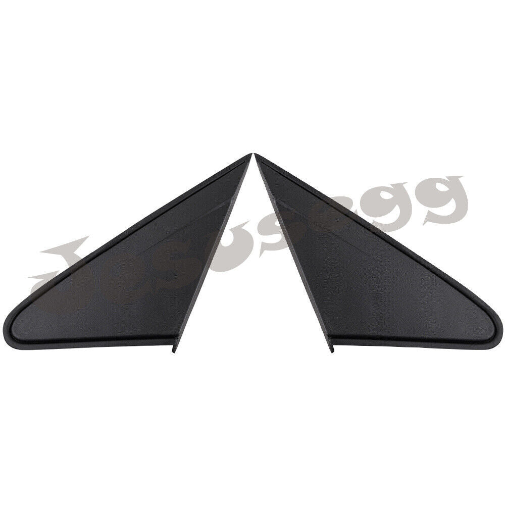 Pair Exterior Door Mirror Cover Molding Trim Triangle For Chevry for Cruze 2009-14