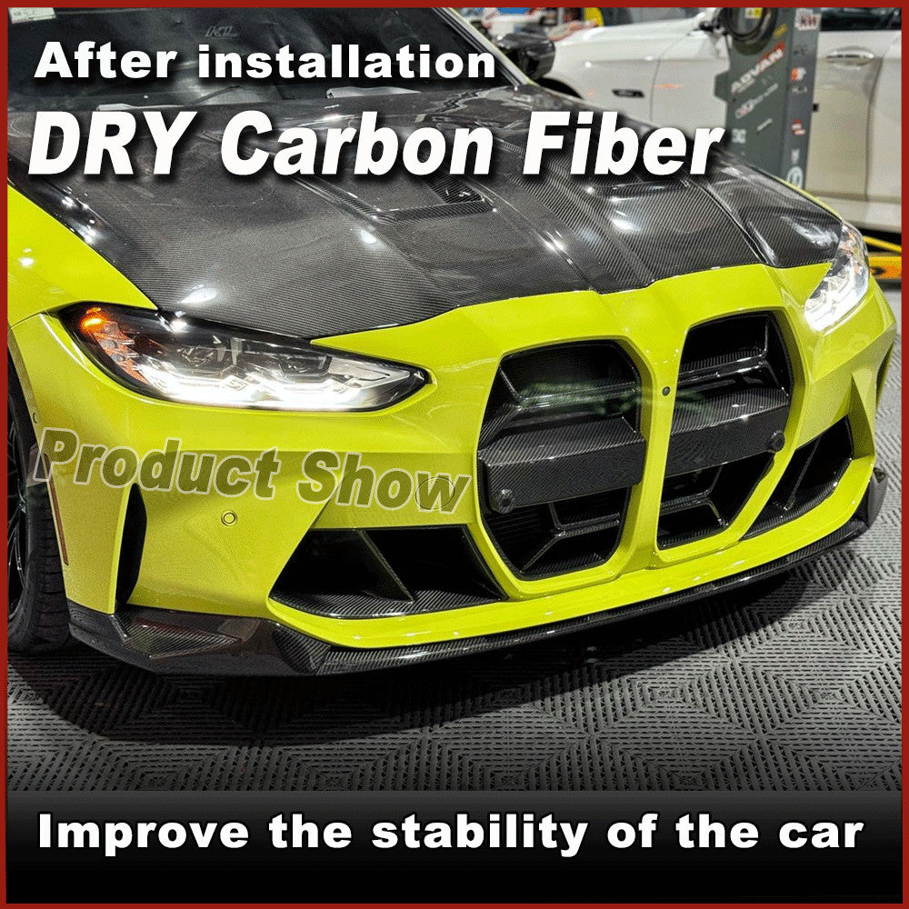 for BMW G80 M3 G82 G83 M4 2021UP Dry Carbon Fiber Front Kidney Grill Without ACC