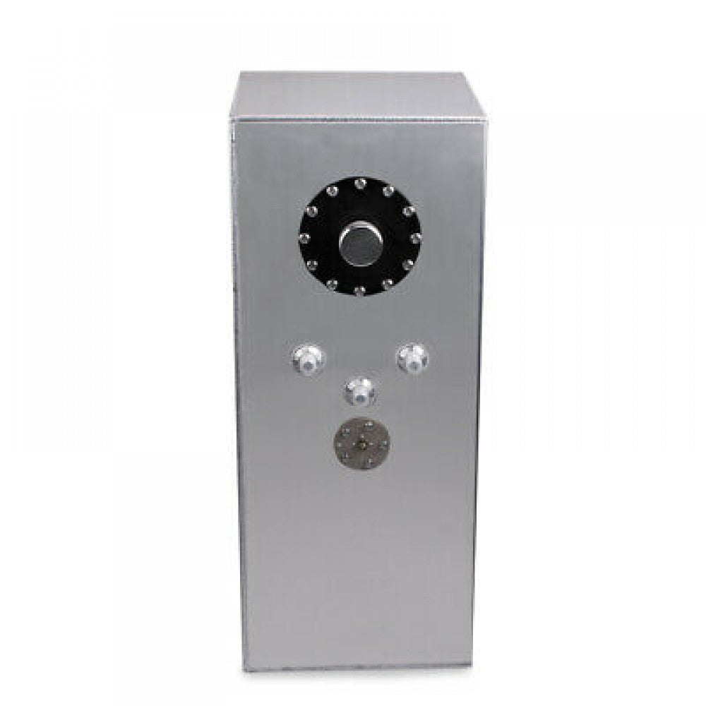 Racing/Drift Fuel Cell Gas Tank w/ Aluminum CapLevel Sender Top Feed Q