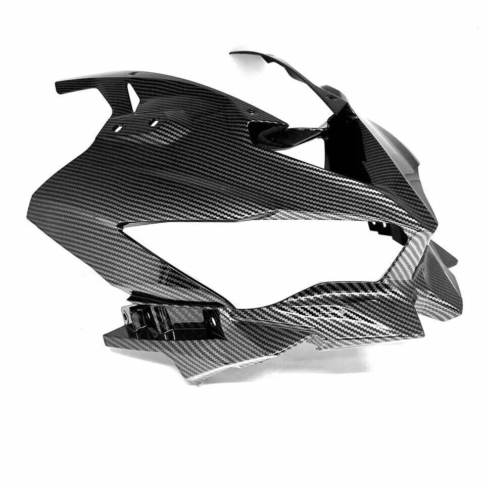 Carbon Fiber Front Nose Upper Headlight Fairing for KAWASAKI ZX25R 2020-2022
