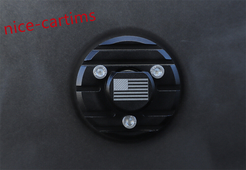 Alloy/Steel Radio Antenna Base Replace Cover for Jeep for Wrangler JK JL JT 2007-23