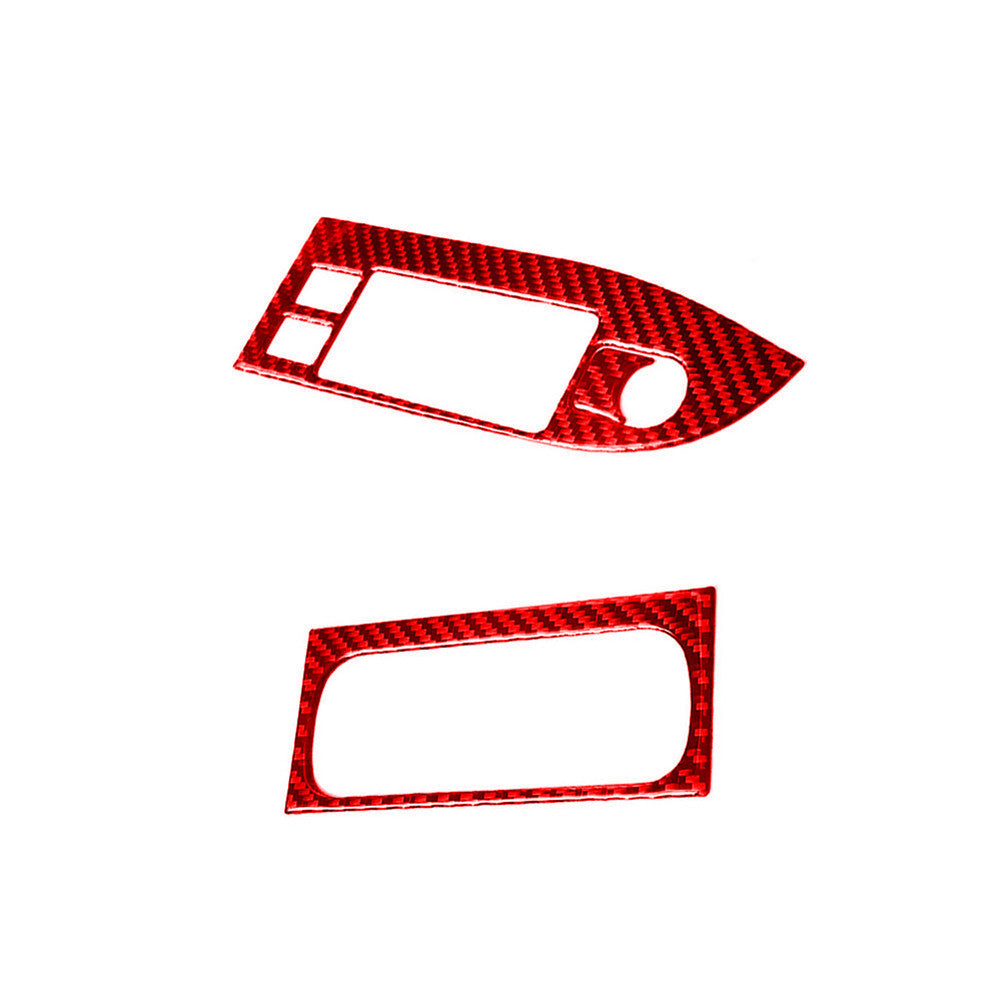 Carbon Fiber Driver Window Switch/Door Panel Cover Trim for Suzuki Grand Vitara