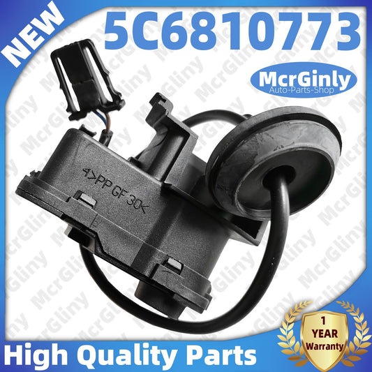 Door lock motor control actuator suitable for Jetta , for Passat , and for Golf fuel tanks #5C6810773- n