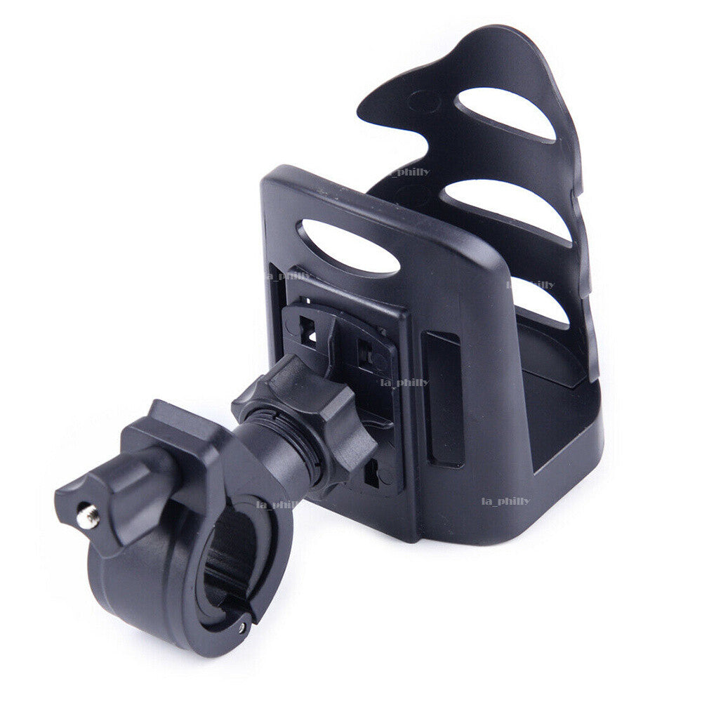 Universal Motorcycle Bicycle Adjustable Cup Holder Handlebar 360º Degree Q