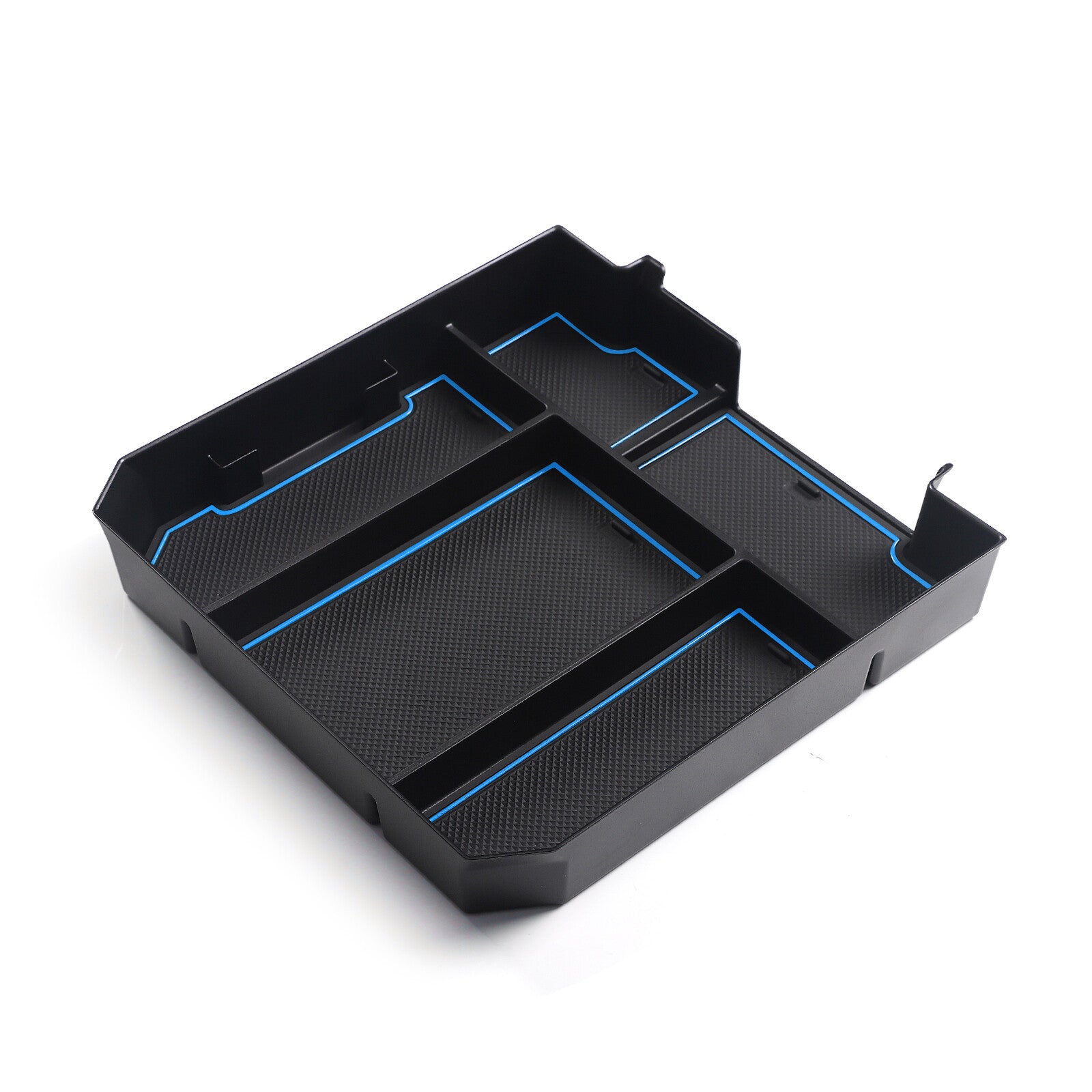 Armrest Storage Box for Toyota Tundra 2022 Accessories Console Organizers BLUE
