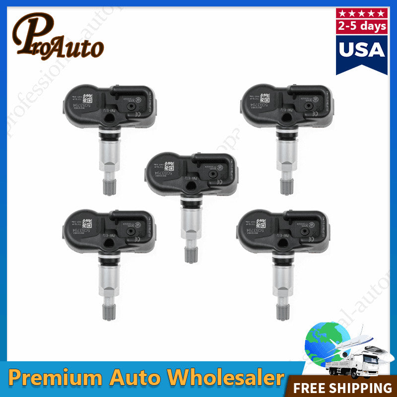 Set of 5 TPMS PMV-107J for Toyota for Lexus Tire Pressure Sensor 42607-33021