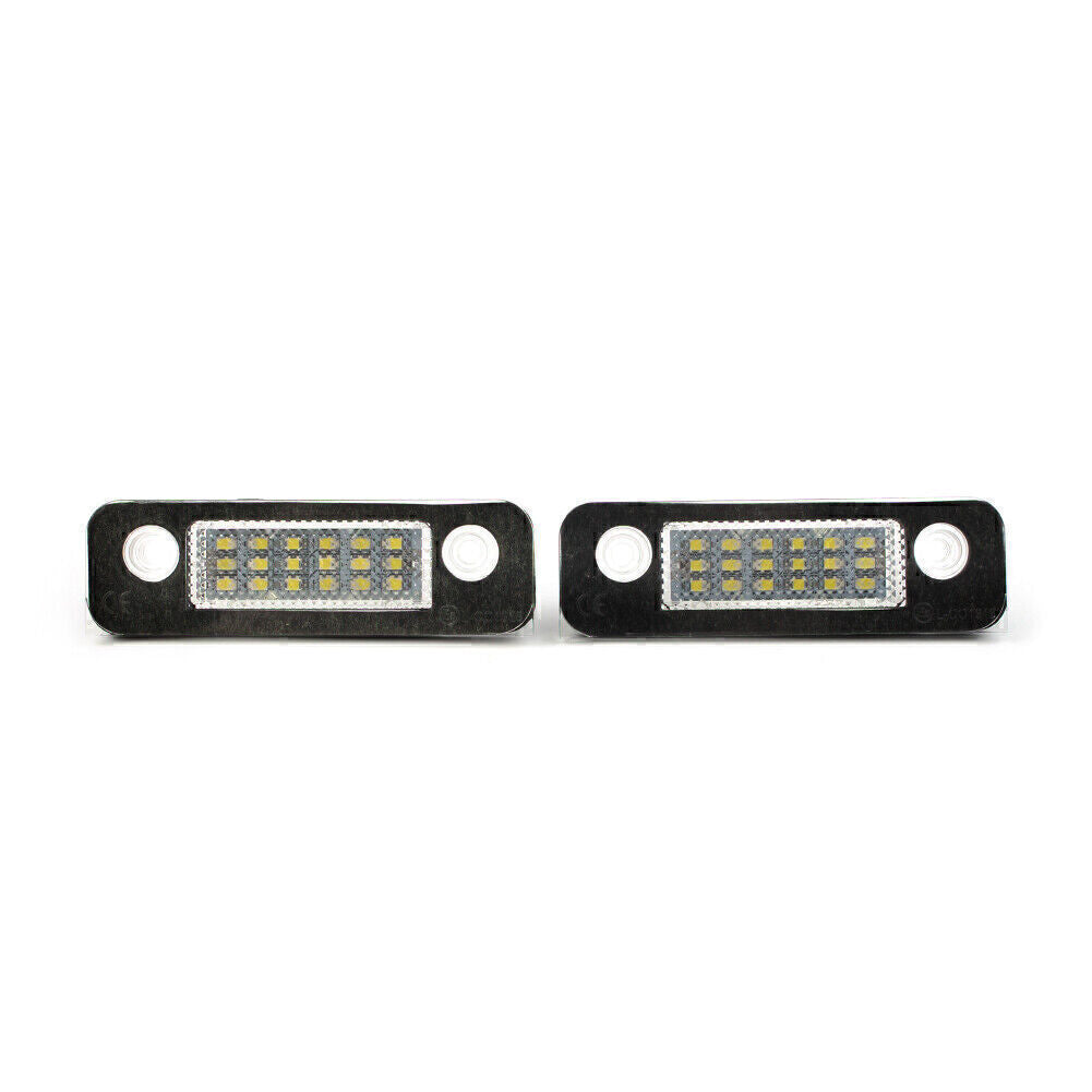 18-LED Number License Plate Light Lamp Bulb Fit for Ford Fiesta Fusion MK2 Modeo Car